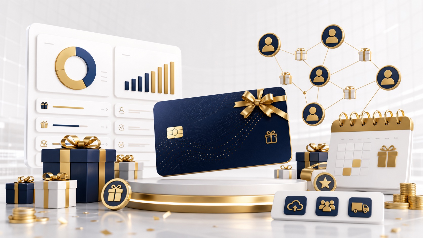 Bulk Gift Distribution visual for One Rewards rewards platform